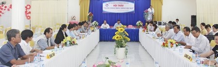 Hội thảo có nội dung sát với thực tiễn hoạt động hằng ngày của các cơ quan báo chí, tác nghiệp của từng nhà báo và được các cấp hội quan tâm. 