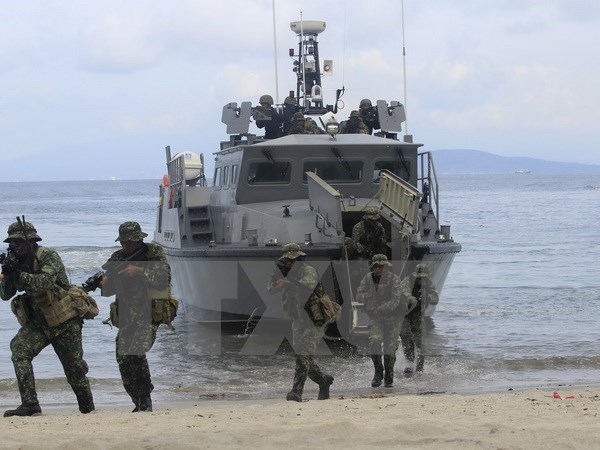 Hải quân Philippines. (Nguồn: Reuters/TTXVN)