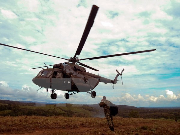 Máy bay quân sự MI-17. (Nguồn: AFP/TTXVN)