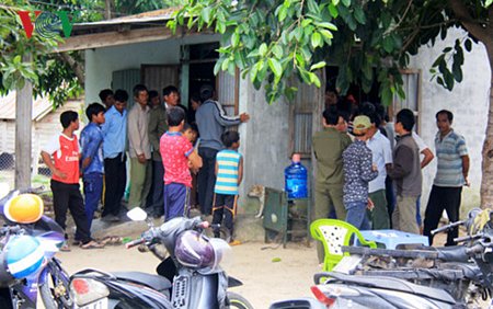 Ngôi nhà - nơi nam thanh niên tử vong trong tư thế treo cổ tại huyện Krông Pa.