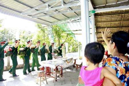 Chương trình đã để lại ấn tượng sâu sắc về tình cảm quân và dân luôn đoàn kết, gắn bó như cá với nước.