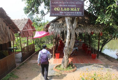 Làng du lịch cộng đồng Cù Lao Mây.