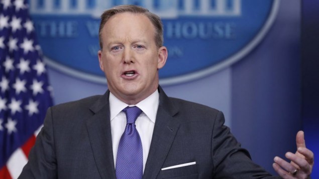 Thư ký Báo chí Nhà Trắng Sean Spicer. (Nguồn: AP)