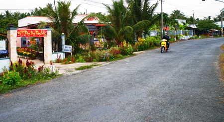 Ngoài ra, một số người dân ở các địa phương cũng tham gia trang trí nhà cửa, làm cổng chào trước ngõ. 