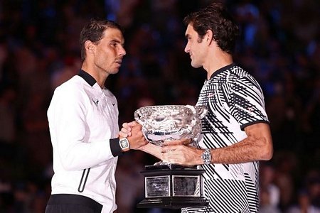 Federer và Nadal cùng thăng tiến.