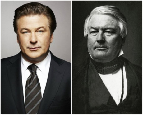 Alec Baldwin và Tổng thống thứ 13 của Hoa Kỳ, Millard Fillmore