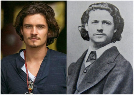 Orlando Bloom và họa sĩ Nicolae Grigorescu