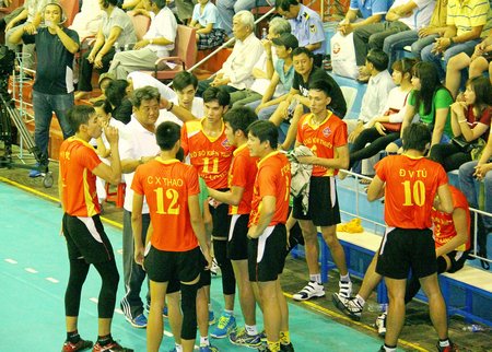  Đội nam XSKT Vĩnh Long tiếp tục tranh tài tại Giải vô địch quốc gia 2017.