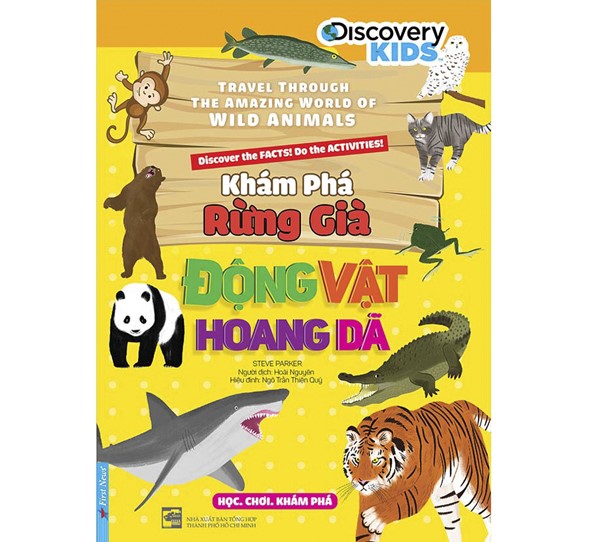 Tác phẩm là phương tiện hữu ích giúp bé khơi dậy đam mê tìm hiểu khám phá thế giới động vật.