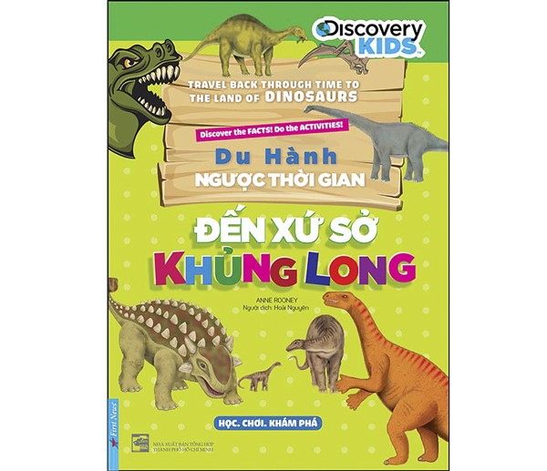 Cuốn sách thu hút độc giả nhí bởi những câu chuyện thú vị về đời sống của khủng long