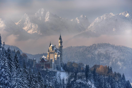 Lâu đài Neuschwanstein, thiên đường cổ tích của nước Đức. (Nguồn: NatGeo)