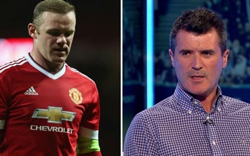 Roy Keane (phải) kêu gọi Wayne Rooney ở lại châu Âu chơi bóng nếu chia tay MU. (Ảnh: Manchester Evening News)