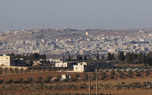 Thành phố Al-Bab, nơi xảy ra vụ đánh bom.