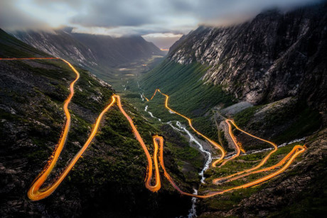 Cung đường ngoạn mục Trollstigen ở Na Uy. (Nguồn: NatGeo)