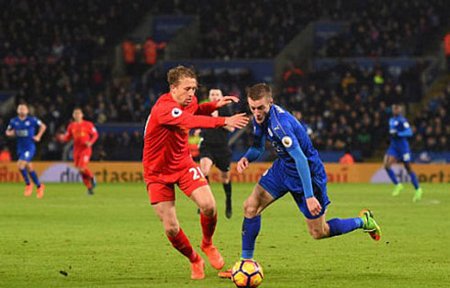 Vardy có một trận đấu xuất sắc. (Ảnh: Getty). 