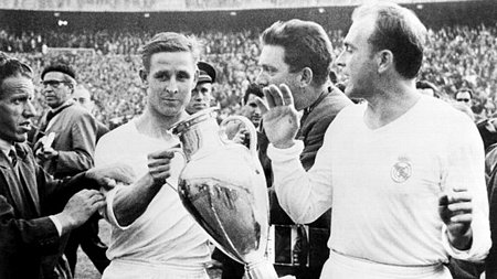 Raymond Kopa đã cùng Real Madrid giành 3 chiếc Cúp C1 (Nguồn: AFP)