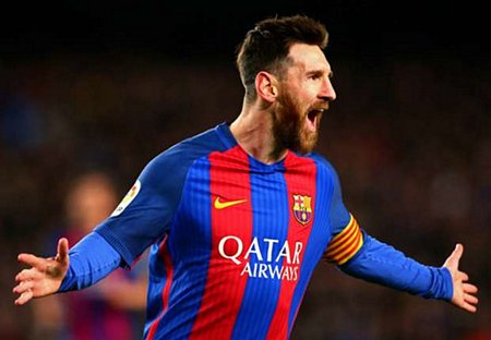 Messi tạo cảm hứng giúp Barca thắng trận. (Ảnh: Getty). 