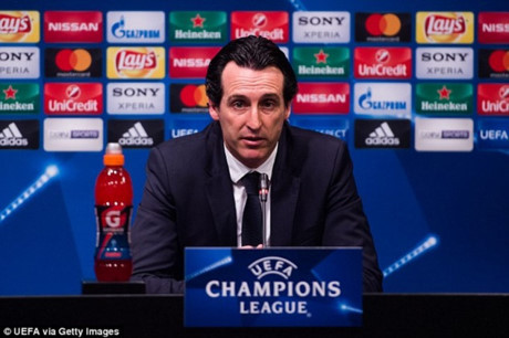 Ở chiều ngược lại, HLV Unai Emery cho rằng đây là bài học "nhớ đời" với cá nhân ông và PSG. (Ảnh: Daily Mail)