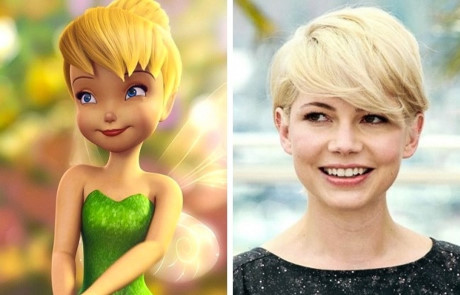 Nữ diễn viên Michelle Williams hoàn toàn có thể vào vai nàng tiên Tinker Bell nếu hoạt hình được chuyển thể thành phim điện ảnh.