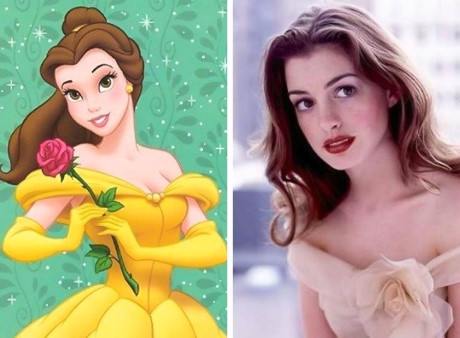 Anne Hathaway có lẽ là người sắm vai nàng Belle của 