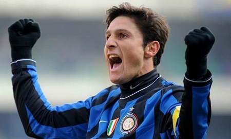 5. Javier Zanetti | 1102 trận cho Tarelles, Banfield, Inter Milan và ĐT Argentina