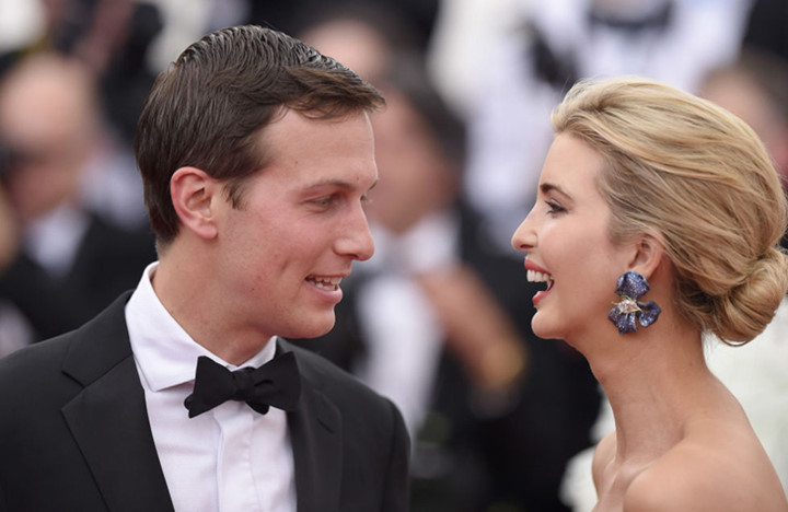 Trước khi Ivanka nhận công việc tại Nhà Trắng, chồng cô, Jared Kushner, cũng phục vụ trong chính quyền với vị trí cố vấn cấp cao của Tổng thống. (Ảnh: iefimerida)