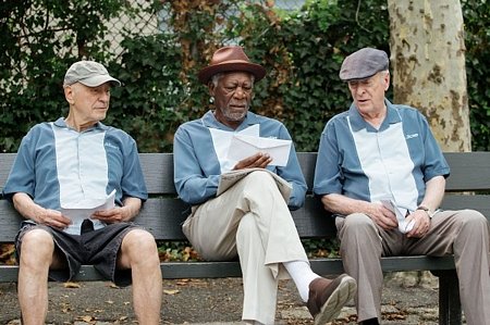 Alan Arkin, Morgan Freeman, Michael Caine trong Going in Style