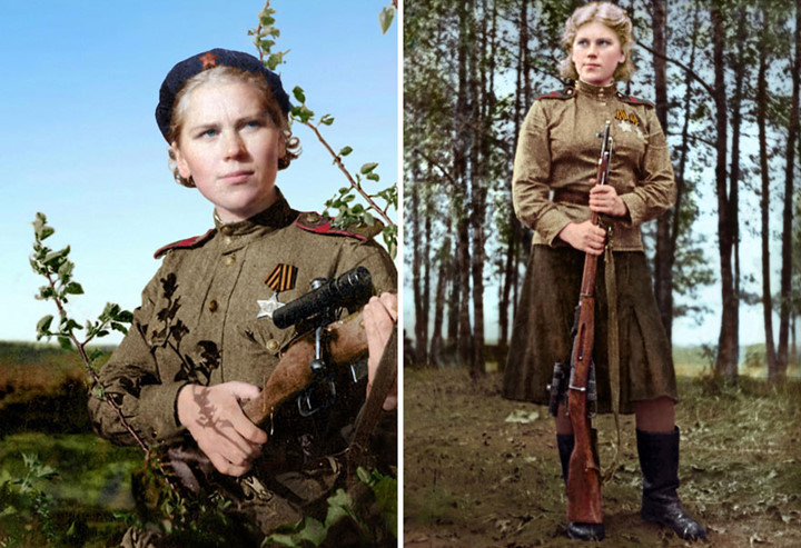 Roza Shanina đã bị thương nặng năm 1945 ở tuổi 20, và nhật ký chiến tranh của cô sau đó được xuất bản.