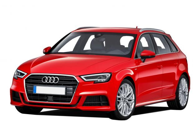 Audi A3 sportback hatchback: Mặc dù Audi A3 Sportback được đánh giá thấp hơn Volkswagen Group, nhưng với vẻ ngoài, phong cách và chất lượng nội thất, mức giá 600 triệu đồng - 1,05 tỷ đồng, chẳng ai có thể cưỡng lại sức hấp dẫn này. Thiết kế bảng đồng hồ và cảm giác vững chãi sau vô lăng giúp cho A3 lọt top 8 xe bán chạy nhất UK năm ngoái. Với động cơ 148 mã lực, bình chứa 1.4 lít, bộ máy tiết kiệm nhiên liệu có thể chạy 61 dặm..