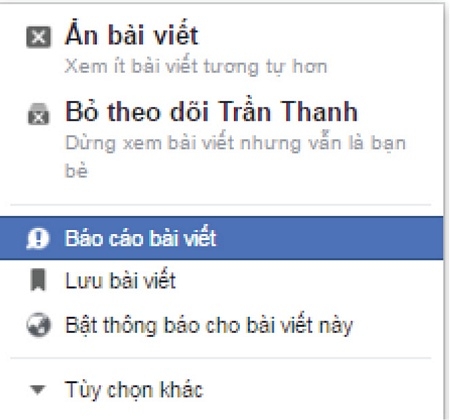 Tính năng nâng cao của fabook.