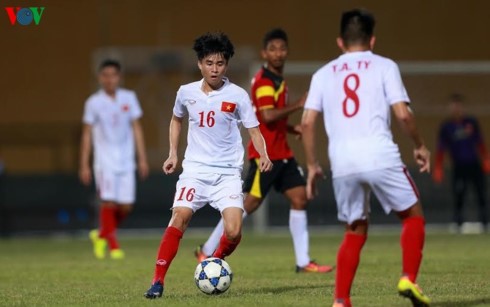 Thanh Hậu (số 16) chấn thương, U20 Việt Nam sẽ mất đi 