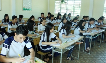 Các trường tổ chức ôn tập tốt để thí sinh sẵn sàng bước vào kỳ thi.