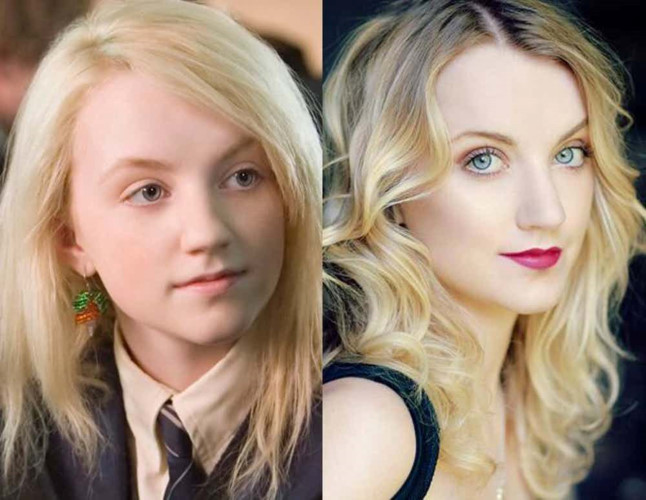 Đảm nhận vai Luna, cô bạn thân luôn bên cạnh chia sẻ với Harry Potter là Evanna Lynch. Một điều thú vị là ngoài đời, Evanna hẹn hò với nam tài tử Robbie Javis, người đóng vai ông bố James của Harry. Cả hai đã phải lòng nhau sau khi tham gia seri phim Harry Potter.