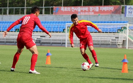 U20 Việt Nam rèn 