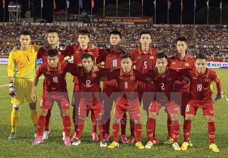 U20 Việt Nam đã sẵn sàng. (Ảnh: Quang Nhựt/TTXVN)