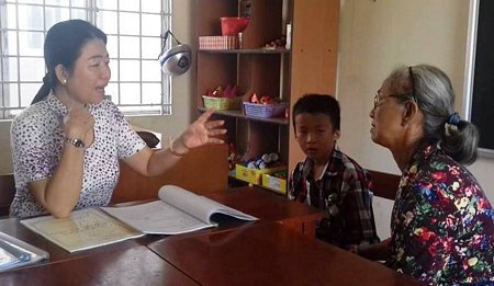 Trẻ khuyết tật cần được học để sớm hòa nhập cộng đồng.