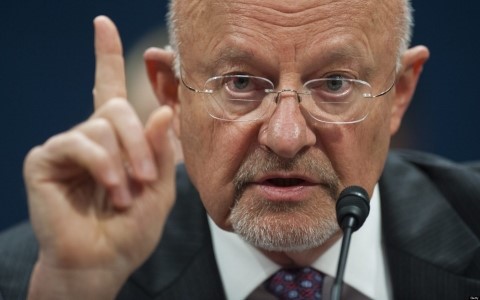 Cựu Giám đốc Tình báo Quốc gia Mỹ James Clapper. Ảnh Reuters