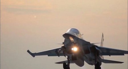 Sukhoi Su-34 của Nga ở Syria. Ảnh: Bộ Quốc phòng Nga