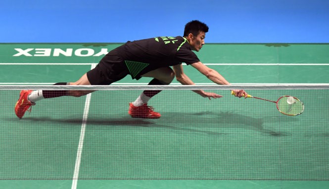 Chen Long một lần nữa gây thất vọng. Ảnh: AFP