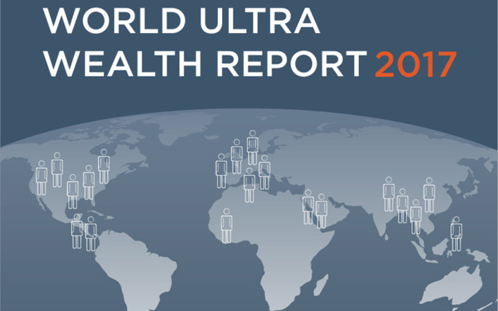 Theo báo cáo về người siêu giàu toàn cầu (World Ultra Wealth Report 2017) của Wealth-X, số người siêu giàu (tài sản trên 30 triệu USD) trên toàn cầu đã đạt 226.450 người