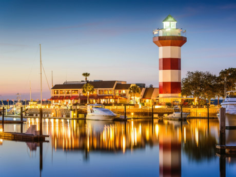 Hilton Head, Nam Carolina (Mỹ): Với 12km đường bờ biển, 24 sân golf và 350 sân tennis, Hilton Head là giấc mơ của những người yêu du lịch nghỉ mát.