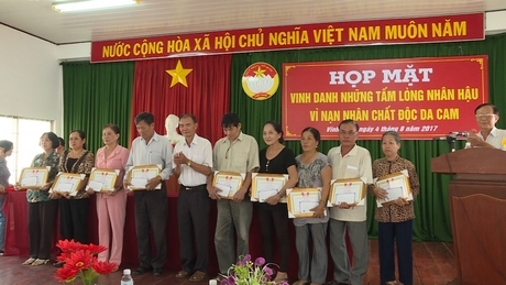 Vĩnh Long tri ân những tấm lòng nhân hậu vì nạn nhân da cam.