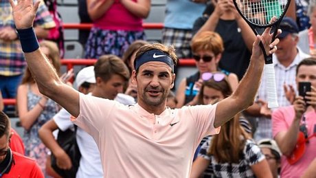 Roger Federer thẳng tiến ở Rogers Cup. (Nguồn: Getty Images)