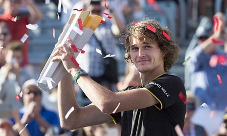 Alexander Zverev vô địch Rogers Cup 2017. (Nguồn: AP)