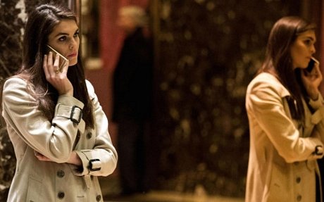 Tân Giám đốc Truyền thông của Tổng thống Donald Trump Hope Hicks. Ảnh: AP