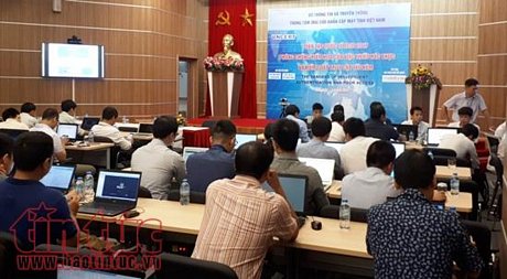 Tập dượt thu thập, xác minh, phân tích hành vi mã độc... tại sự kiện.