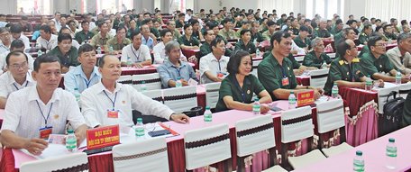  Quang cảnh Đại hội Cựu chiến binh tỉnh tại phiên trù bị