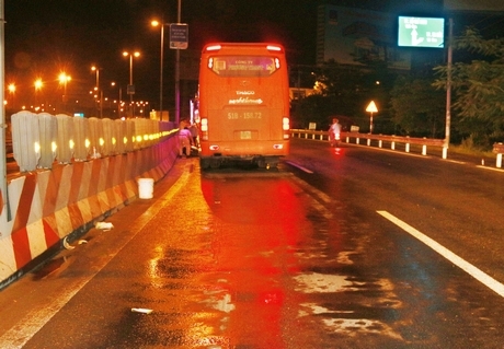 Hiện trường vụ tai nạn