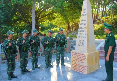 Cột mốc chủ quyền nước Việt Nam được khẳng định ở quần đảo Hải Tặc, từ năm 1958.