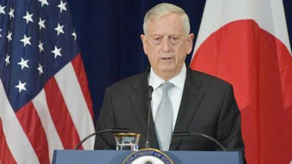 Bộ trưởng Quốc phòng Mỹ James Mattis